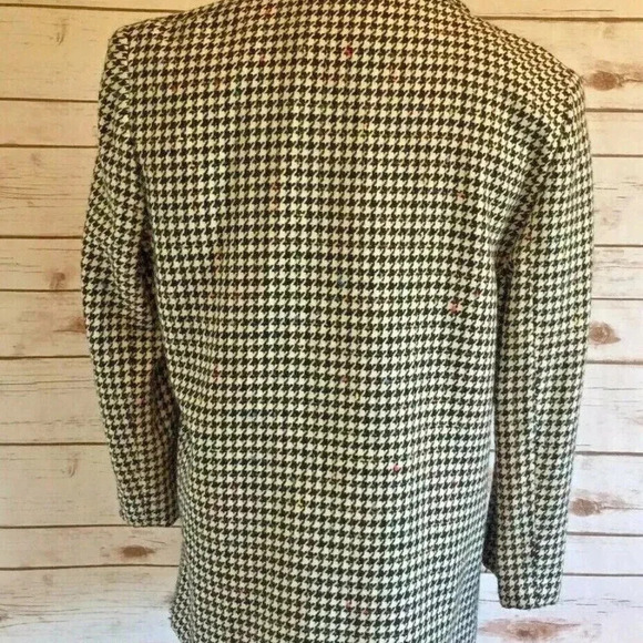 CASABLANCA Women Fully Lined Front Open Multi-Colored Blazer Jacket Size 6 - Picture 10 of 12